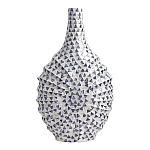 Ваза с инкрустацией Dark Blue Triangle варинант исполнения - 1 | Loft Concept во Владивостоке