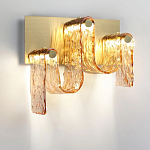 Бра волнистой формы из фактурного стекла Big Wave варинант исполнения - 6 | Loft Concept во Владивостоке