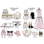 Megan Hess Paris: Through a Fashion Eye варинант исполнения - 3 | Loft Concept во Владивостоке