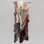 Тканый вручную абстрактный гобелен Коралловый риф Coral reef варинант исполнения - 2 | Loft Concept во Владивостоке