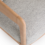 Кресло с каркасом из массива ясеня Deniaud Ash Grey Armchair варинант исполнения - 5 | Loft Concept во Владивостоке