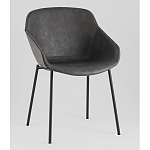 Стул Ashby экокожа серый варинант исполнения - 1 | Loft Concept во Владивостоке