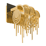 Бра с перфорированными металлическими дугами и цепочками 22 см Atlantis Chain варинант исполнения - 1 | Loft Concept во Владивостоке