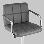 Барный стул с подлокотниками Honory Grey варинант исполнения - 7 | Loft Concept во Владивостоке