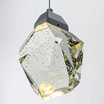 Подвесной светильник с хрустальным плафоном хром Esme Crystal Chrome Hanging Lamp варинант исполнения - 3 | Loft Concept во Владивостоке