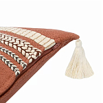 Подушка декоративная с вышивкой и кисточками Ethnic mix варинант исполнения - 3 | Loft Concept во Владивостоке
