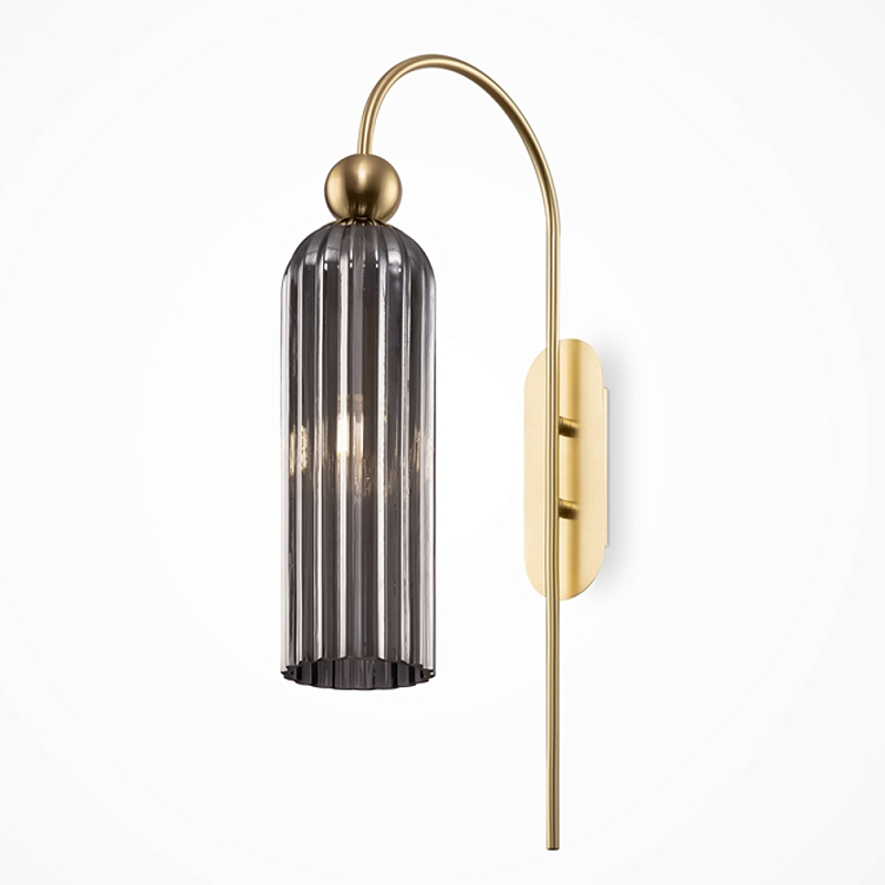 Бра Maytack c Серым Плафоном  Золотой Серый во Владивостоке | Loft Concept 