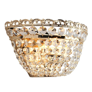 Бра Хрустальное Agava Gold