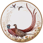 Тарелка закусочная из фарфора с изображением животных Hunting Porcelain Collection варинант исполнения - 1 | Loft Concept во Владивостоке