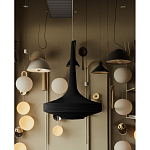 Подвесной вязаный черный светильник «Лампа Марракеша» варинант исполнения - 3 | Loft Concept во Владивостоке