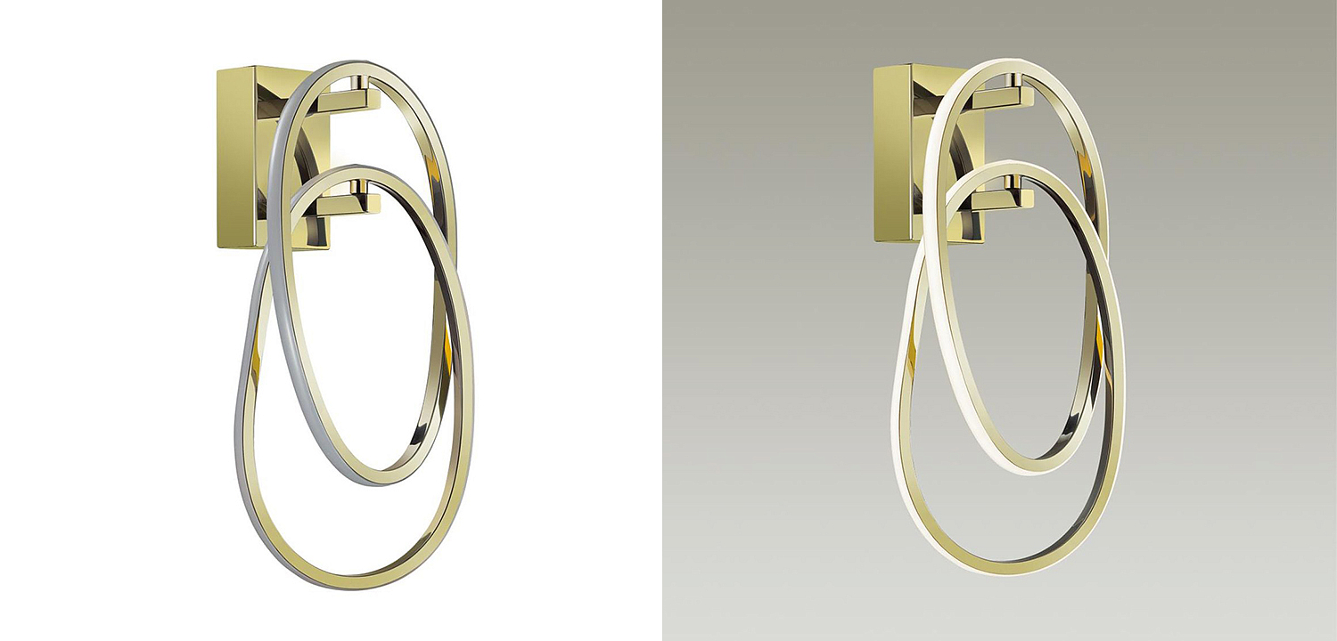 Бра 2 Chain Link Gold Бра 2 Chain Link Gold - Loft-Concept во Владивостоке