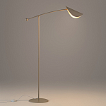 Торшер с поворотным плафоном Aracea Beige Floor Lamp варинант исполнения - 3 | Loft Concept во Владивостоке