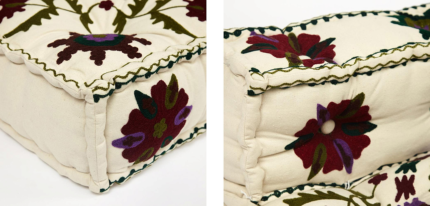 Модуль мягкий со спинкой Indian Meditation Pillow - Loft-Concept во Владивостоке