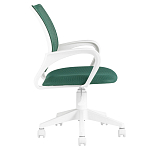 Офисное кресло с основанием из белого пластика Desk chairs Green варинант исполнения - 3 | Loft Concept во Владивостоке