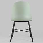 Стул из прочного пластика на металлическом основании Anora Green  варинант исполнения - 4 | Loft Concept во Владивостоке