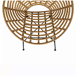 Стул круглый с ротанговым плетением Round Wicker Stool варинант исполнения - 7 | Loft Concept во Владивостоке