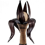 Настольная лампа черная INDONESIAN LAMPS 1 варинант исполнения - 2 | Loft Concept во Владивостоке