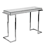 Консоль зеркальная Mirror Chrome Console варинант исполнения - 1 | Loft Concept во Владивостоке