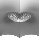 Подвесной светильник с белым фигурным абажуром и мягкими волнистыми краями Cloud Motion  варинант исполнения - 13 | Loft Concept во Владивостоке