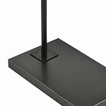 Торшер с белым стеклянным плафоном в форме эллипса Kernel варинант исполнения - 3 | Loft Concept во Владивостоке