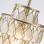 Подвесной светильник с декором из натуральной морской ракушки Iridescent Light варинант исполнения - 5 | Loft Concept во Владивостоке