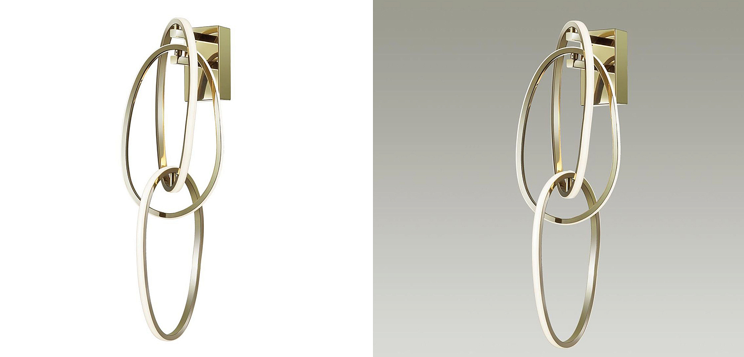 Бра 3 Chain Link Gold Бра 3 Chain Link Gold - Loft-Concept во Владивостоке