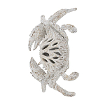 Статуэтка краб с детализированной текстурой в белом цвете Marine Accessories варинант исполнения - 1 | Loft Concept во Владивостоке