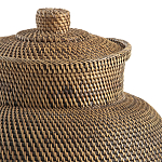 Плетеная корзина из ротанга и бамбука Wicker Vase Basket варинант исполнения - 2 | Loft Concept во Владивостоке