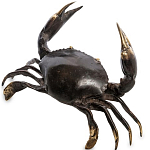 Статуэтка из бронзы в виде краба Animals Bronze варинант исполнения - 3 | Loft Concept во Владивостоке