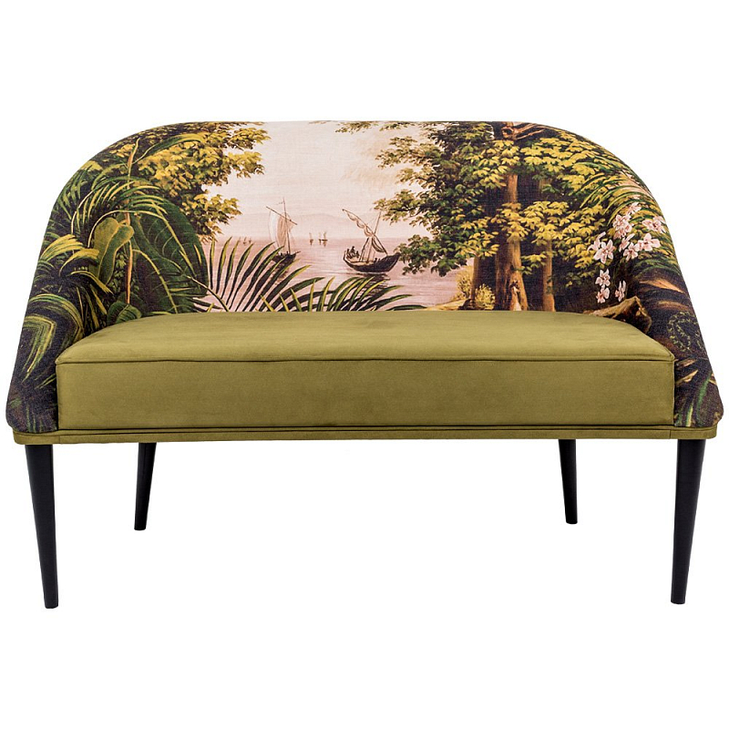 Диван Sofa San Cristobal Оливковый Диван Sofa San Cristobal Оливковый во Владивостоке | Loft Concept