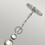 Люстра подвесная с белым тканевым цилиндрическим абажуром и декоративными шарами Hinkley варинант исполнения - 4 | Loft Concept во Владивостоке