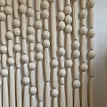 Панно на стену из хлопковых нитей White Morse Wall Hanging  варинант исполнения - 2 | Loft Concept во Владивостоке