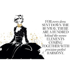 Megan Hess. The Illustrated World of Couture варинант исполнения - 3 | Loft Concept во Владивостоке