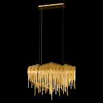 Люстра подвесная с металлическими цепочками и изогнутыми металлическими дугами 72 см Atlantis Chain варинант исполнения - 13 | Loft Concept во Владивостоке