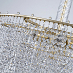 Люстра многоярусная с каскадами кристаллов Crystal Rains варинант исполнения - 8 | Loft Concept во Владивостоке