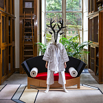 Дизайнерский диван с двумя подушками-валиками Poltronova Mitzi Sofa варинант исполнения - 6 | Loft Concept во Владивостоке