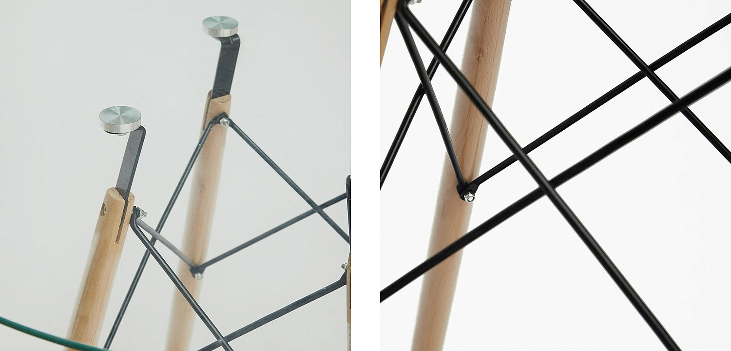 Стол DSW glass table - Loft-Concept во Владивостоке