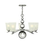Люстра с матовыми конусными плафонами и декоративными элементами в форме шаров Hinkley варинант исполнения - 10 | Loft Concept во Владивостоке