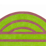 Дизайнерский ковер зеленый Poltronova Sofo Verosa Rug варинант исполнения - 6 | Loft Concept во Владивостоке