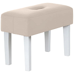 Мягкий пуф на белых ножках Winton Pouf варинант исполнения - 12 | Loft Concept во Владивостоке