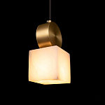 Подвесной светильник светодиодный с квадратным плафоном Stone Helios варинант исполнения - 2 | Loft Concept во Владивостоке