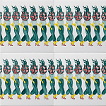 Плитка дизайнерская Фруктовый лес варинант исполнения - 1 | Loft Concept во Владивостоке