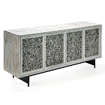 Буфет в гостиную с инкрустацией Palm Sideboard with Bone Inlay варинант исполнения - 3 | Loft Concept во Владивостоке