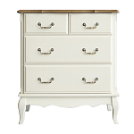 Комод с 4-мя большими ящиками из массива берёзы Interiors Romance варинант исполнения - 2 | Loft Concept во Владивостоке