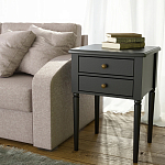 Прикроватная тумба Вlues Black варинант исполнения - 4 | Loft Concept во Владивостоке