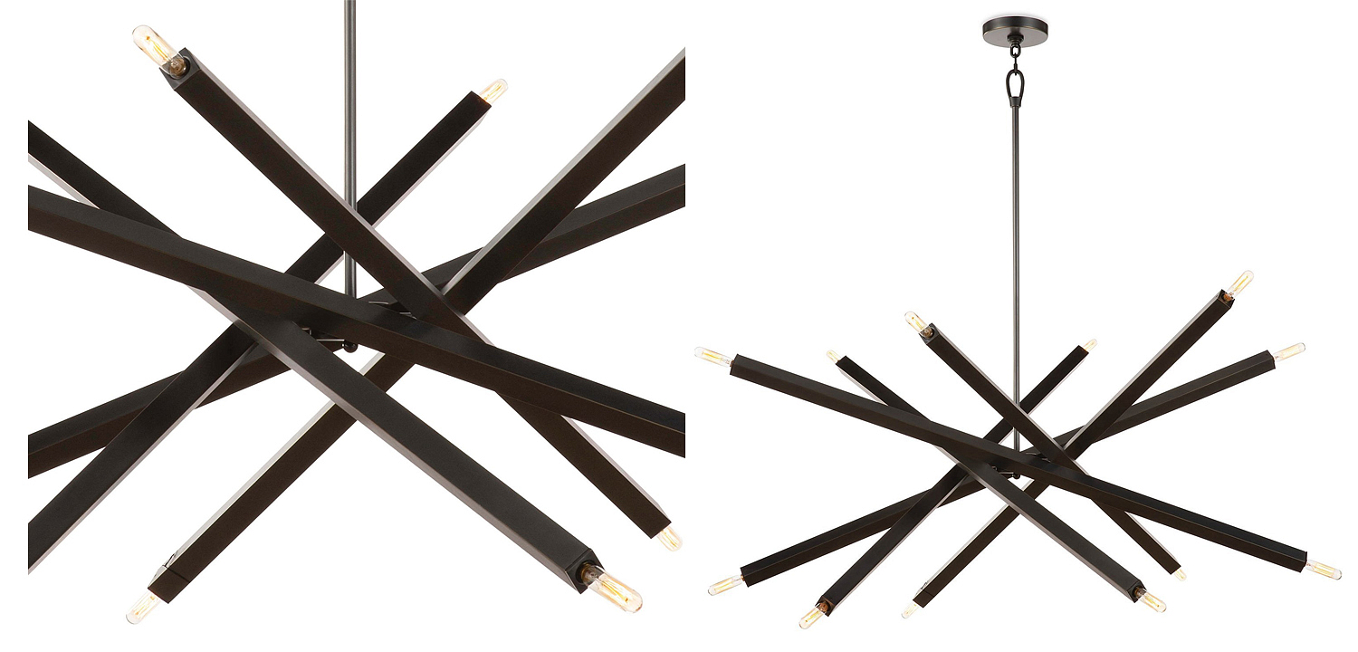 Люстра Blathmac Black Chandelier Люстра Blathmac Black Chandelier - Loft-Concept во Владивостоке