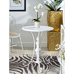 Столик белый кованный в прованском стиле Vaucluse варинант исполнения - 4 | Loft Concept во Владивостоке