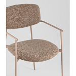 Стул Doe с подклокотниками коричневый варинант исполнения - 2 | Loft Concept во Владивостоке