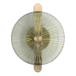 Бра с круглым стеклянным плафоном Gingham варинант исполнения - 7 | Loft Concept во Владивостоке