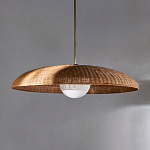 Люстра круглая из ротанга Long Lasting Chandelier варинант исполнения - 2 | Loft Concept во Владивостоке